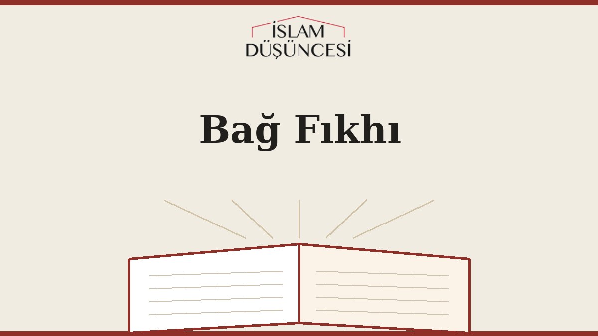 Bağ Fıkhı