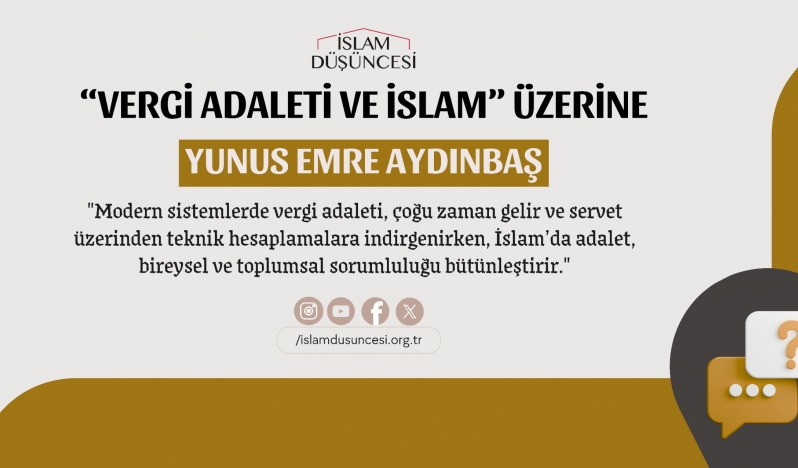 "Vergi Adaleti ve İslam" Üzerine