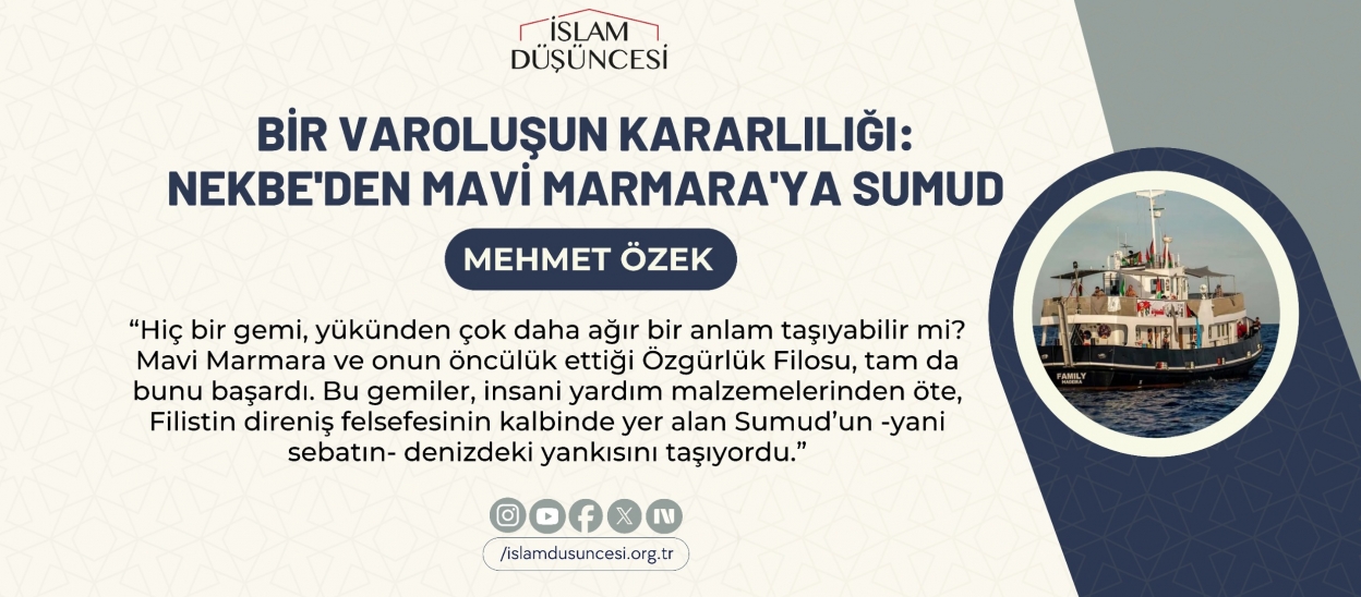 Bir Varoluşun Kararlılığı: Nekbe'den Mavi Marmara'ya Sumud