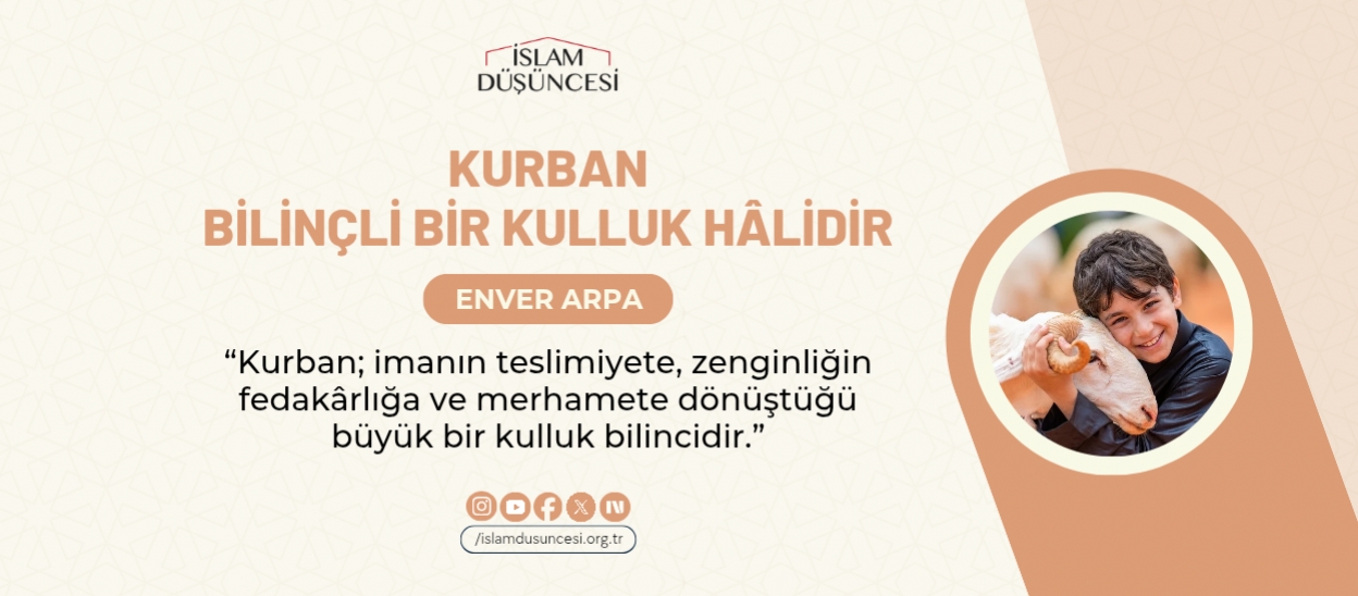 Kurban Bilinçli Bir Kulluk Hâlidir