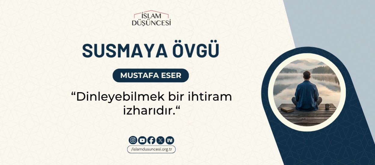Susmaya Övgü
